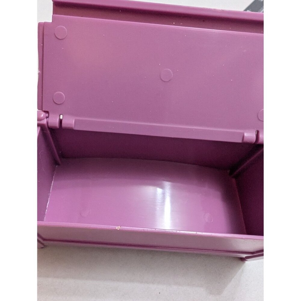 Fisher Price Loving doll house purple hope chest boots shoes mat lot 2 vtg - Picture 2 of 8